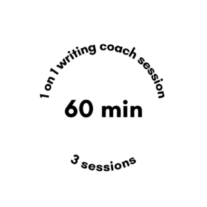 60 min 1 on 1 coaching session - PACK OF 3